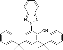 2-（2H-ベンゾトリアゾール-2-イル）-4,6-ビス（1-メチル-1-フェニルエチル）フェノール